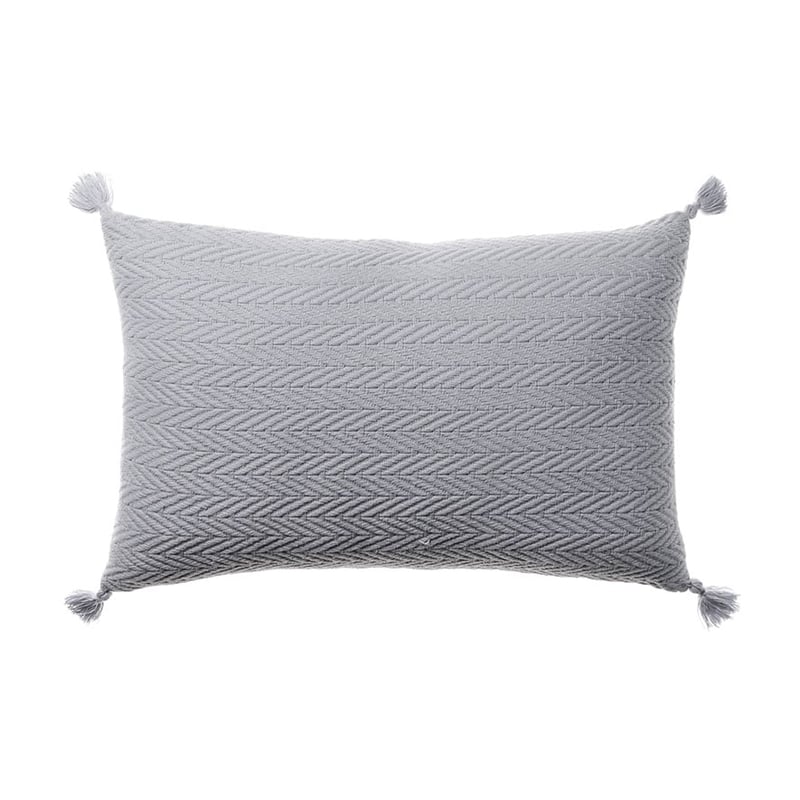 European Collection Cyprus Silver Long Cushion