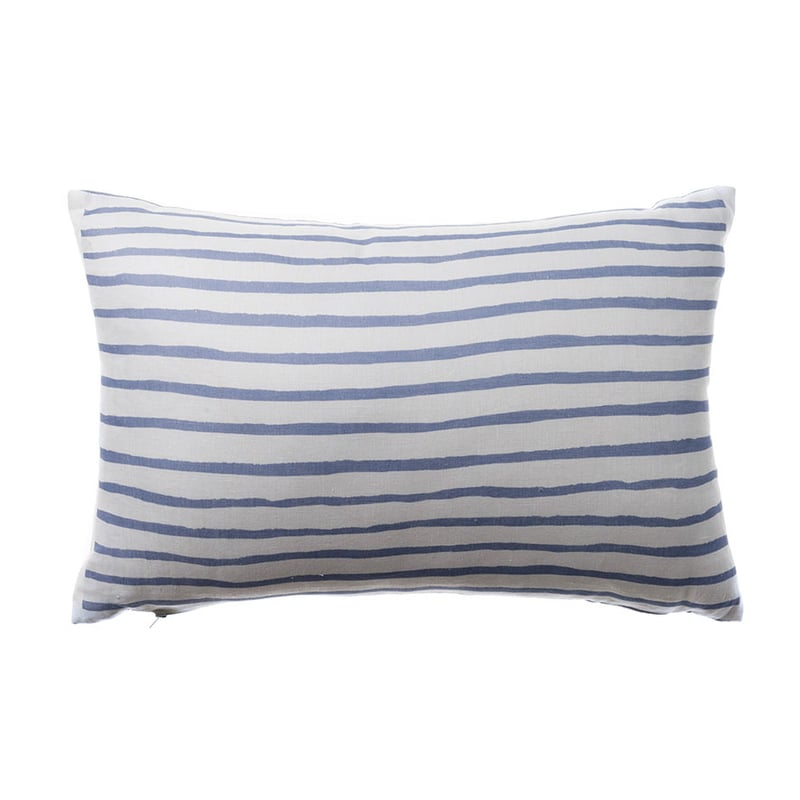 Riviera Fish Pale Blue Long Cushion