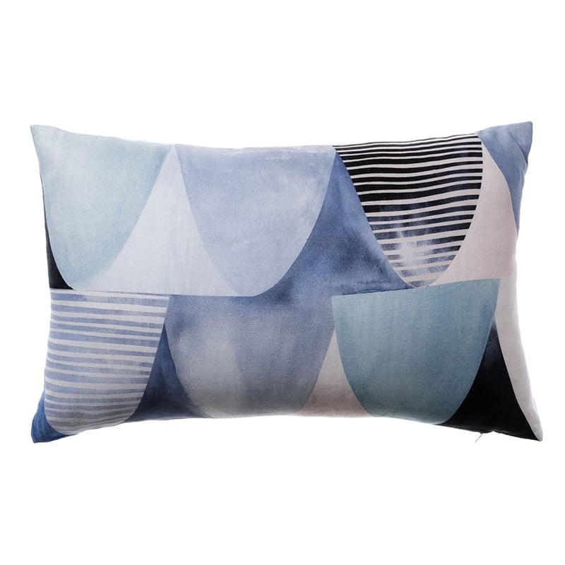 Riviera Scallop Ocean Long Cushion