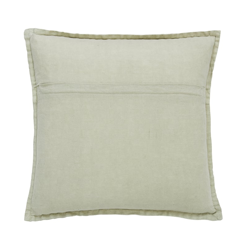 Belgian Eucalyptus Vintage Washed Linen Cushion