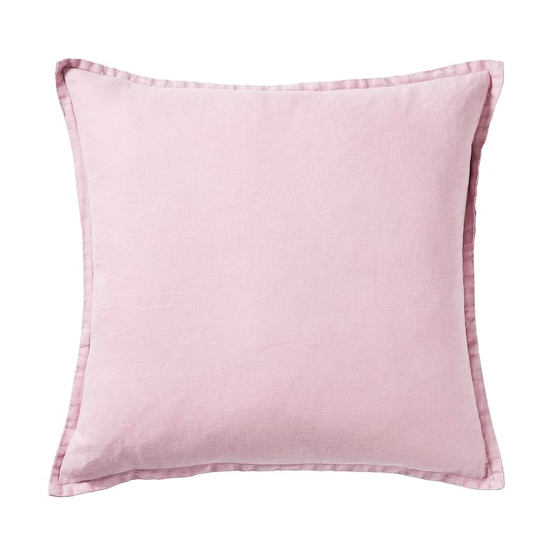 Belgian Mauve Vintage Washed Linen Cushion