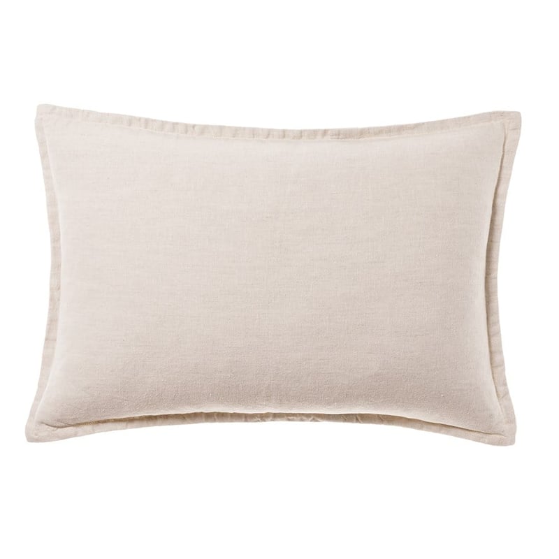 Belgian Linen Vintage Washed Linen Long Cushion