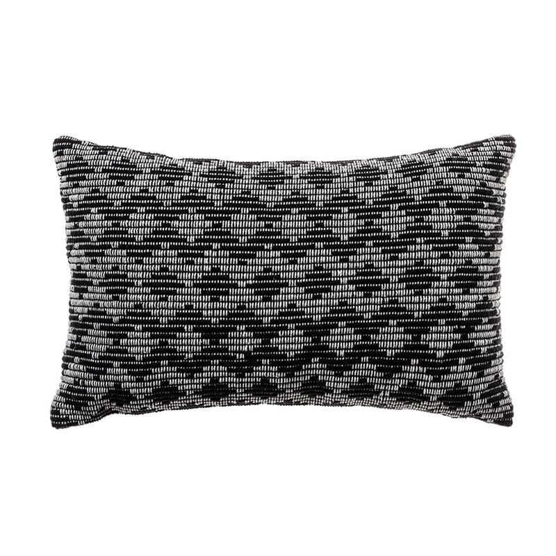 Aztec Black Long Cushion 