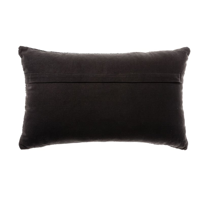 Aztec Black Long Cushion 