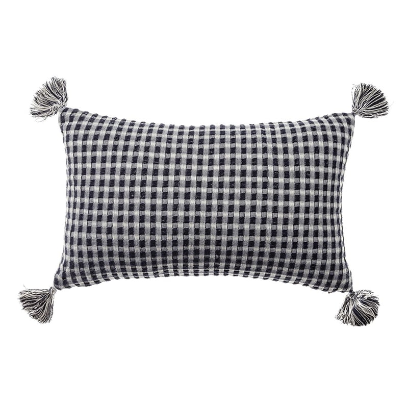 Indi Waffle Long Cushion Navy