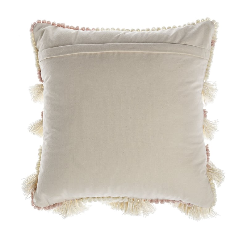 Hampden Cushion Natural & Blush 