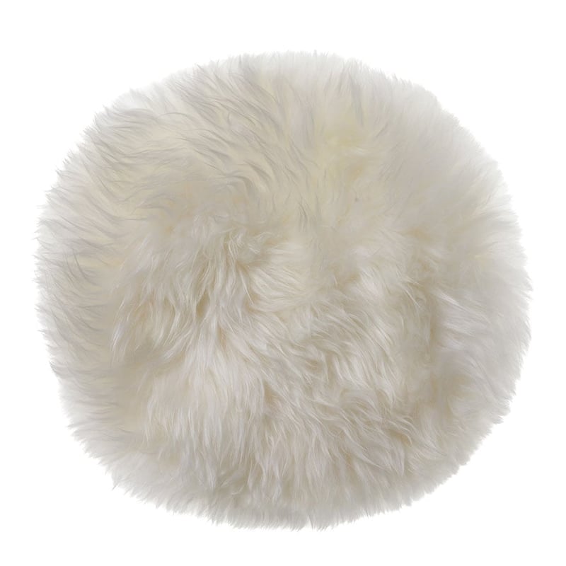Sheepskin Chair Pad Round