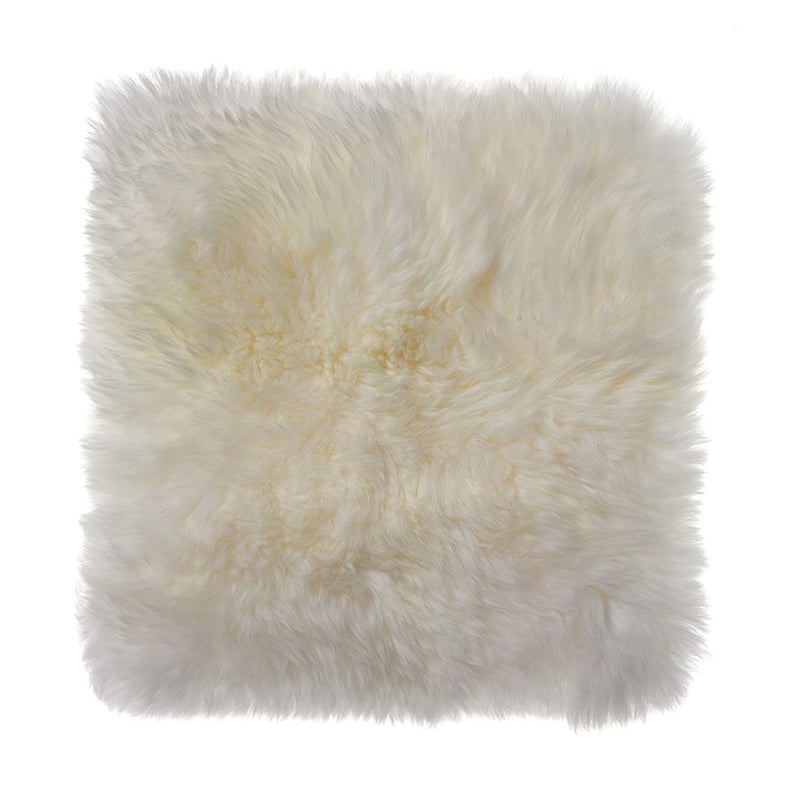 Sheepskin Square Chair Pad