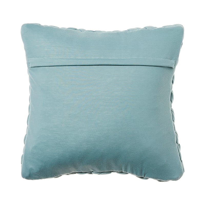 Jersey Chunky Knit Cushion Sage 