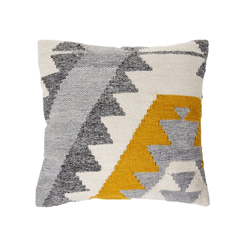 Merida Cushion Mustard & Grey 