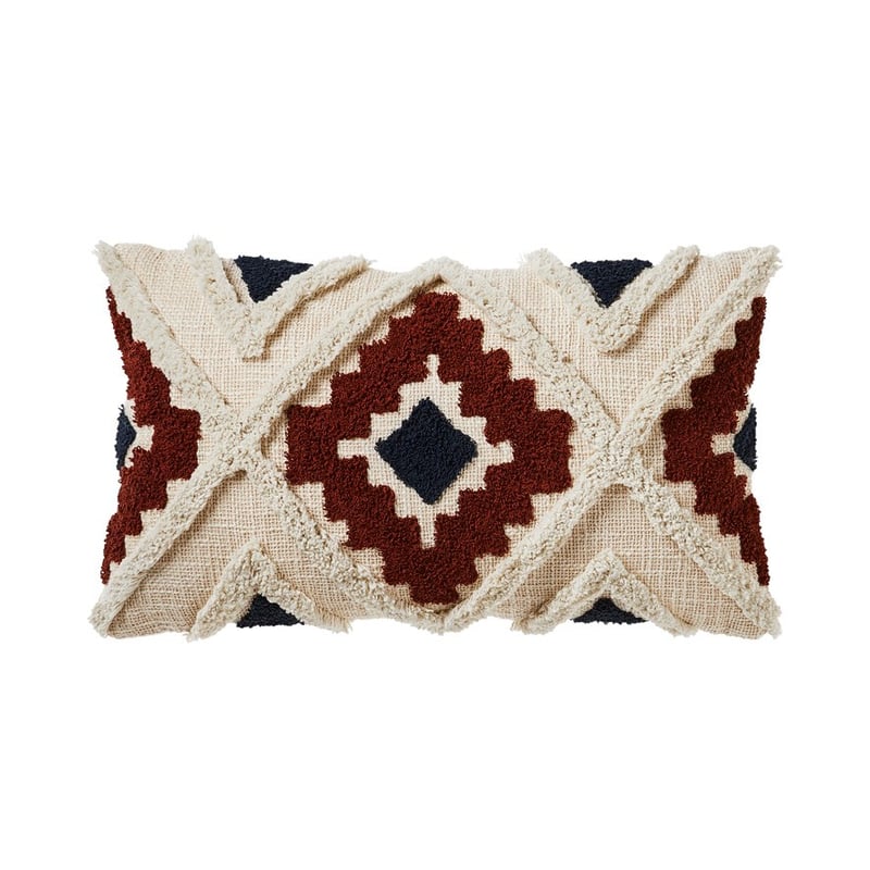 Mexica Rust & Navy Cushion 