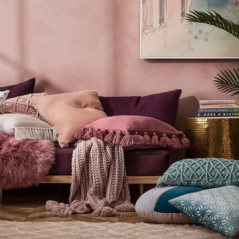 Aries Cushion Rose 