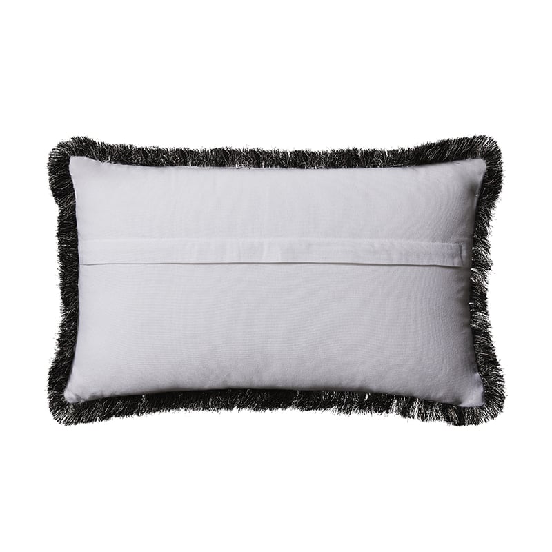 Winter Romance Long Velvet Cushion Moody Blooms 