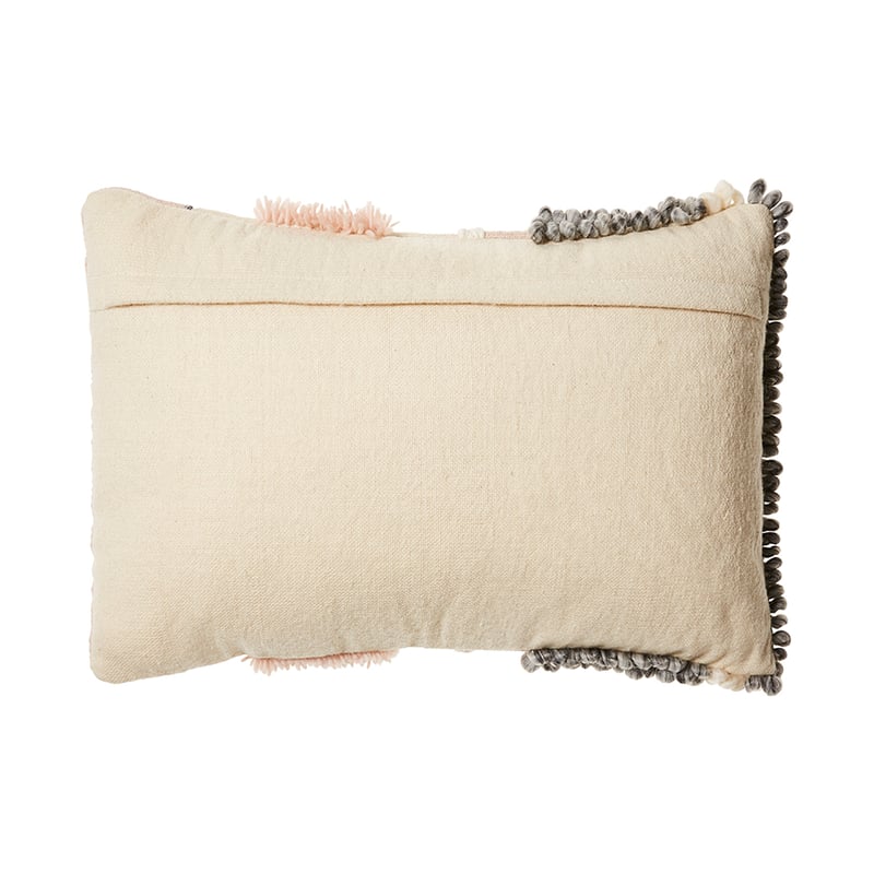 Natalia Cushion Pink & Grey 