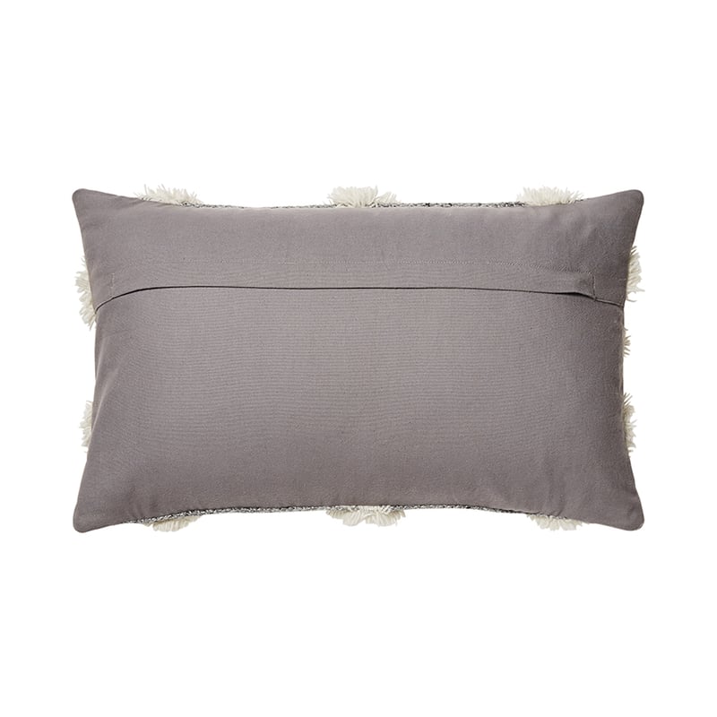 Toluca Tufted Cushion Mid Grey 