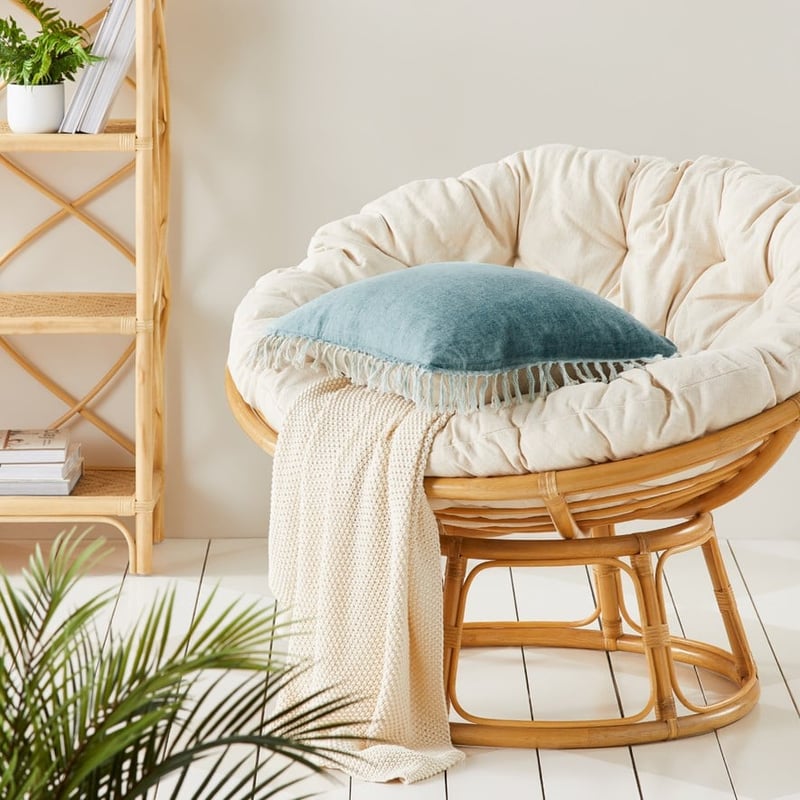 Genoa Seamist Vintage Washed Linen Cushion