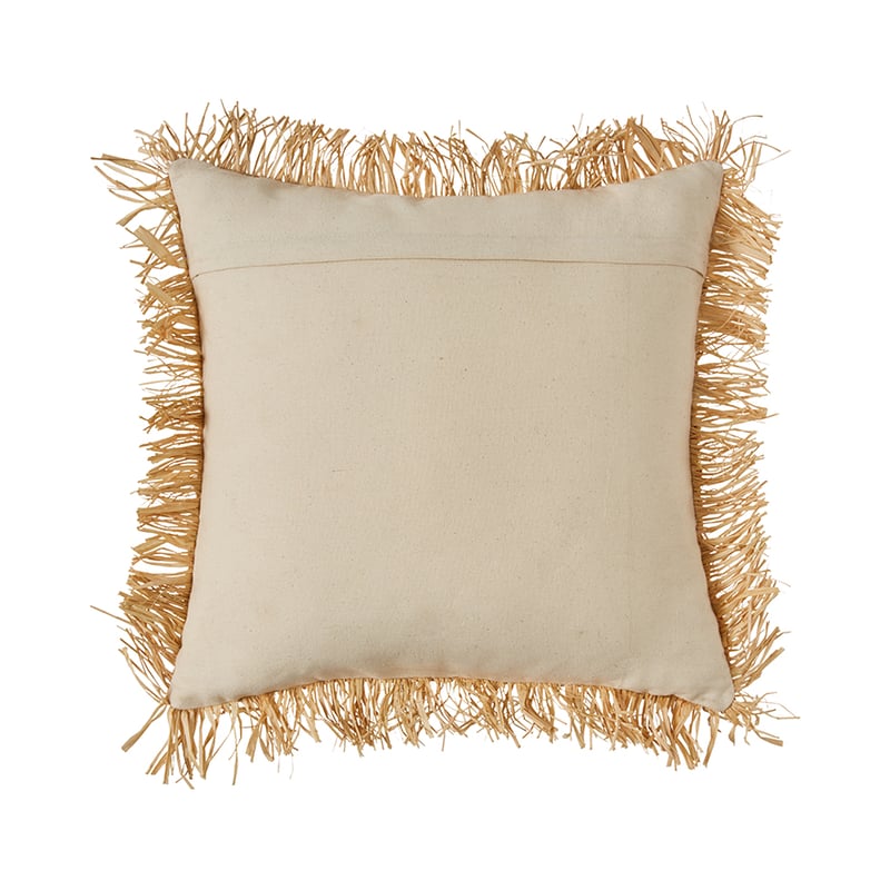 Belongil Raffia Cushion Natural 