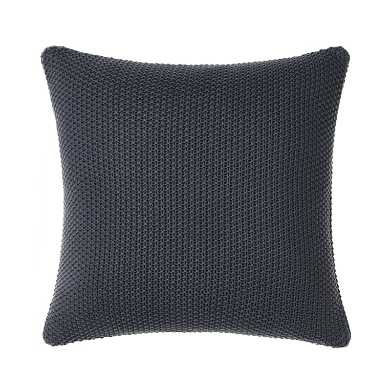 Montroe Knit Cushion Steel Blue 