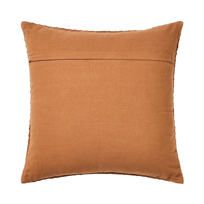 Amalfi Tan Leather Cushion