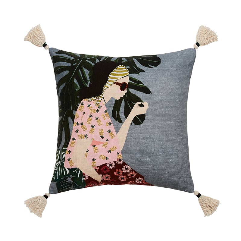Celebration Of Women Lamai the Garden Girl Cushion