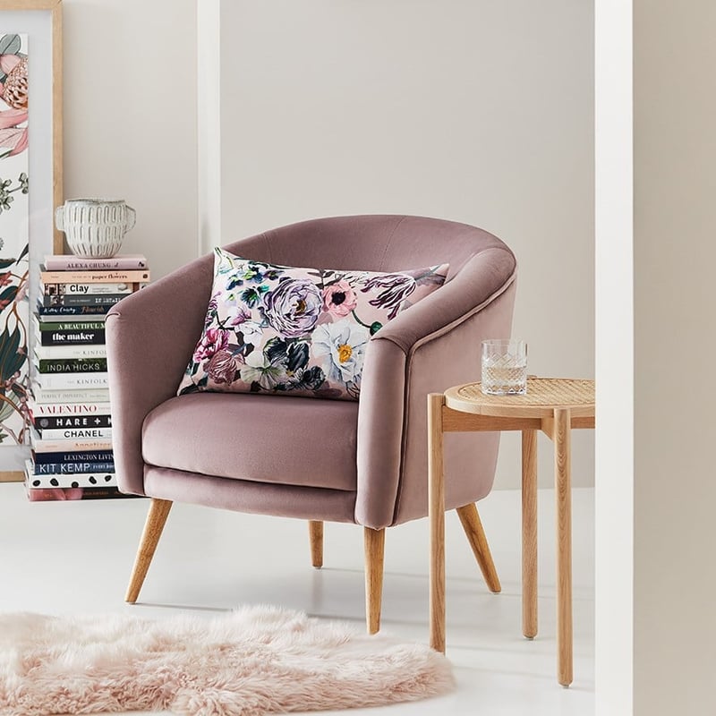 Vera Floral Blush Cushion