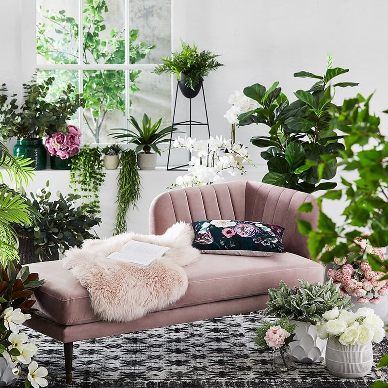 Vera Floral Emerald Night Cushion