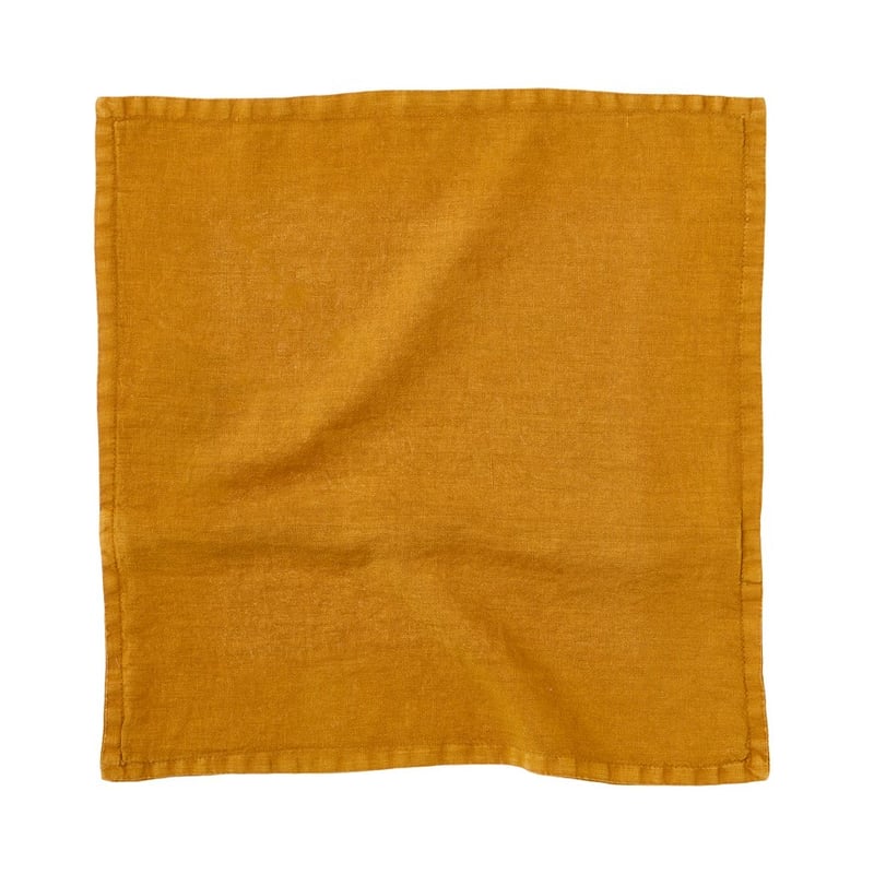 Belgian Bronze Vintage Washed Linen Cushion