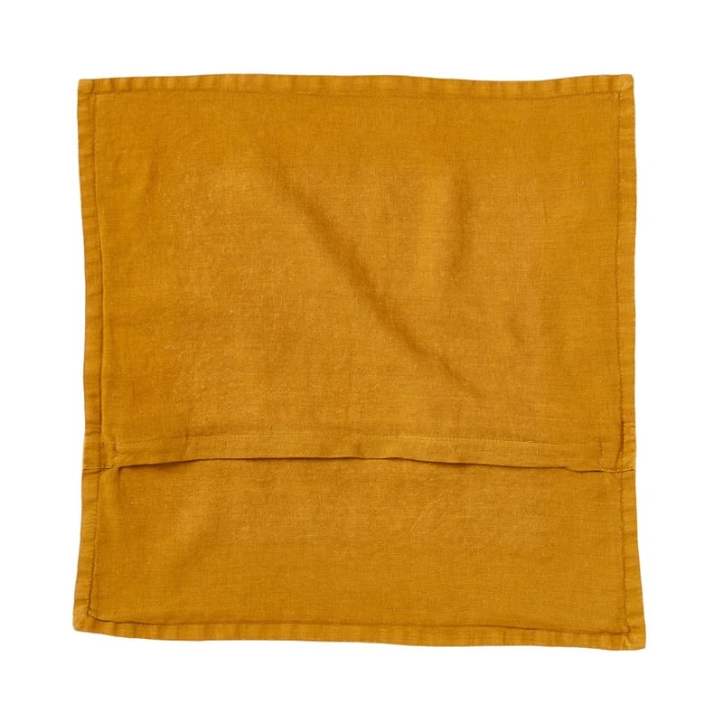 Belgian Bronze Vintage Washed Linen Cushion