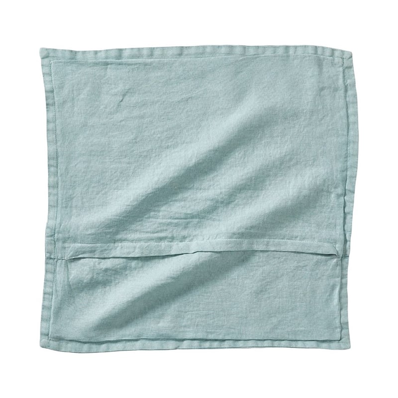 Belgian Vintage Washed Linen Seabreeze Cushion Cover