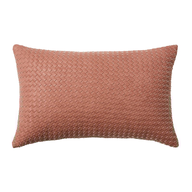 Zala Woven Cushion Dusty Rose