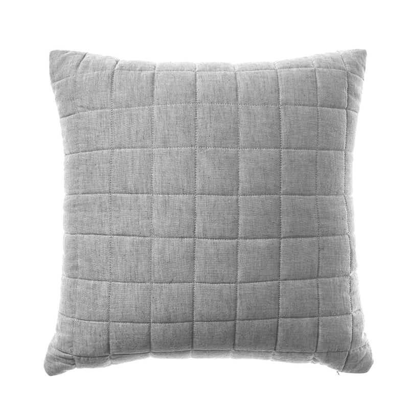 Macedon Grid Cushion Grey Square 