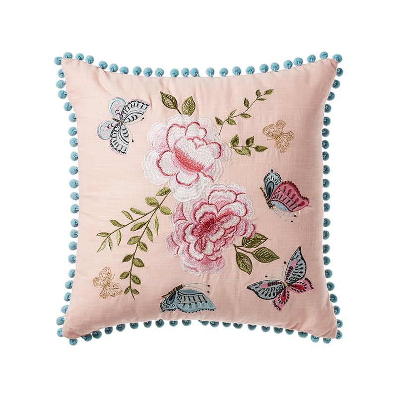 Chinoiserie Cushion Pink