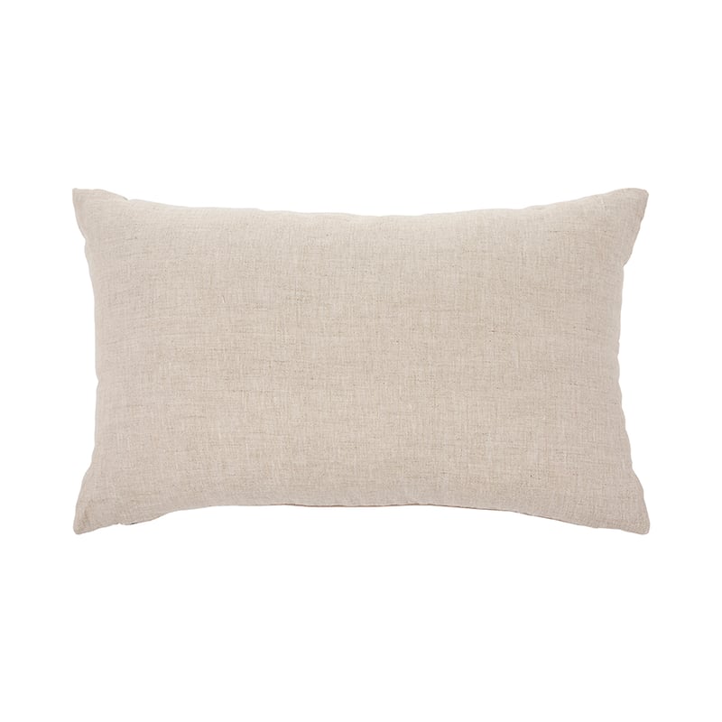 Australian Flora Bird Cushion Black & Gold