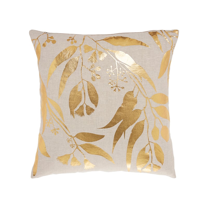 Australian Flora Gum Cushion Gold