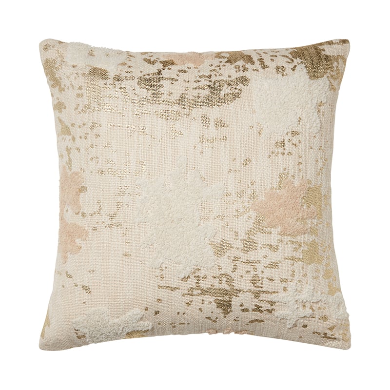 Morelia Cushion in Pink & Gold