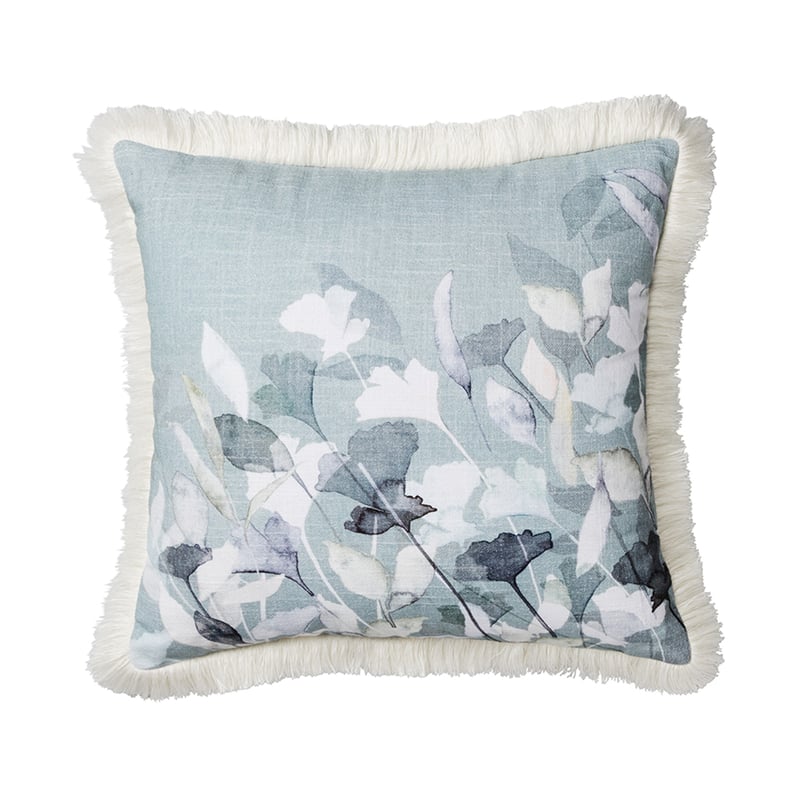 Wildflower Leaves Cushion Sage
