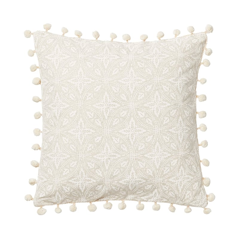 Boho Natural Tile Cushion 