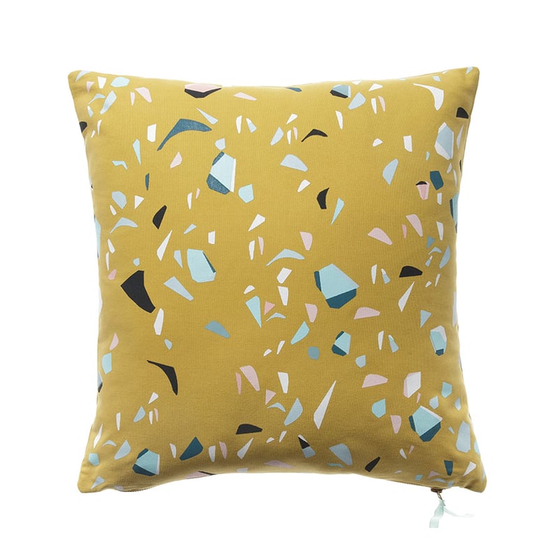 Mustard Terrazzo Cushion