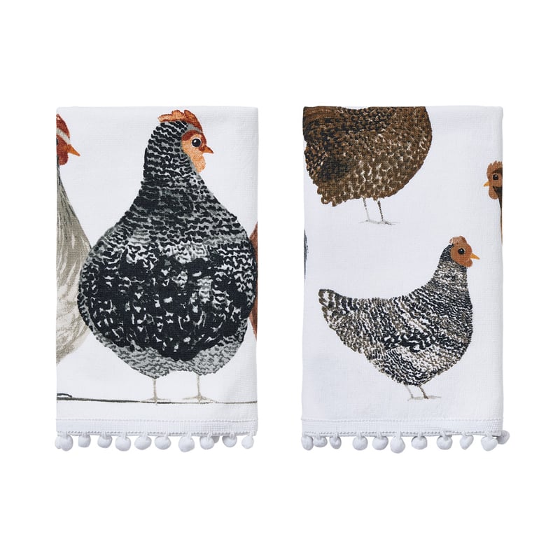 Easter Chickens Tea Towel Pack of 2