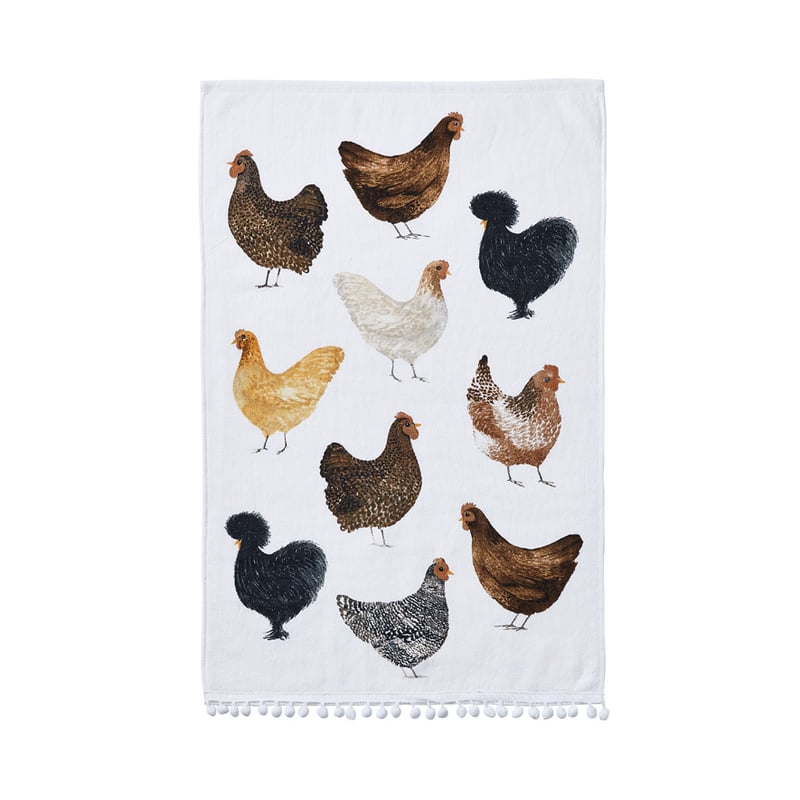 Easter Chickens Tea Towel Pack of 2