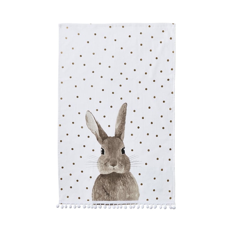 Easter Rabbit Tea Towel Pack of 2