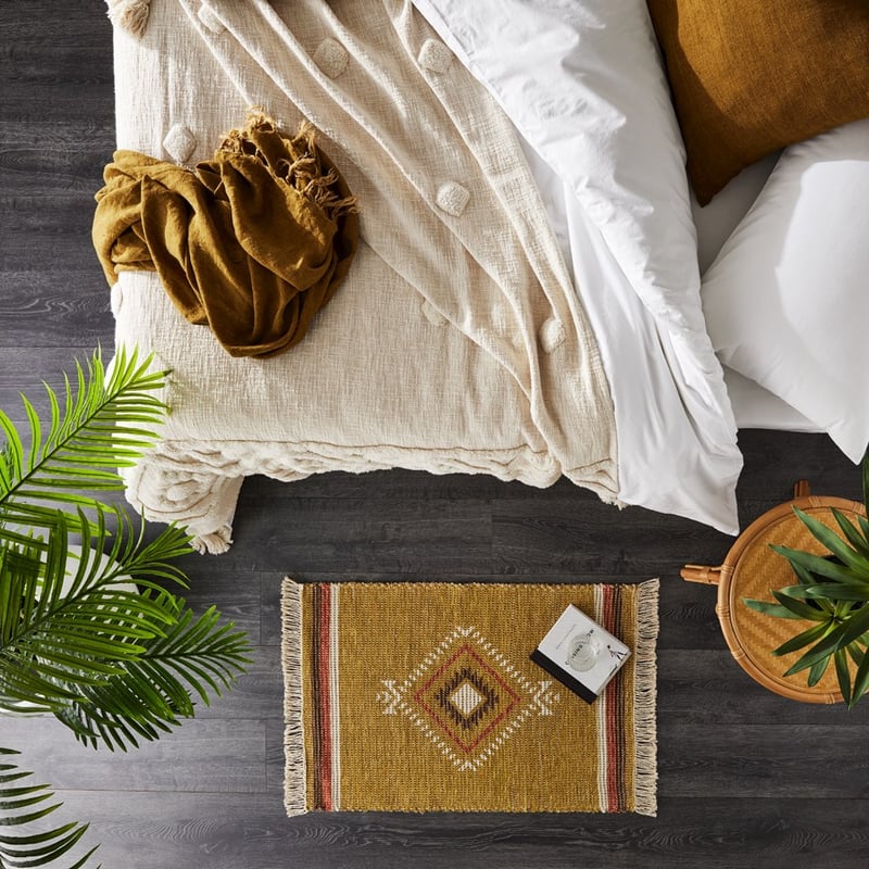 Monte Aztec Mustard Indoor Mat