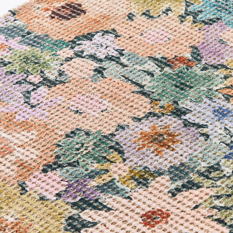 Monte Carrie Floral Indoor Mat
