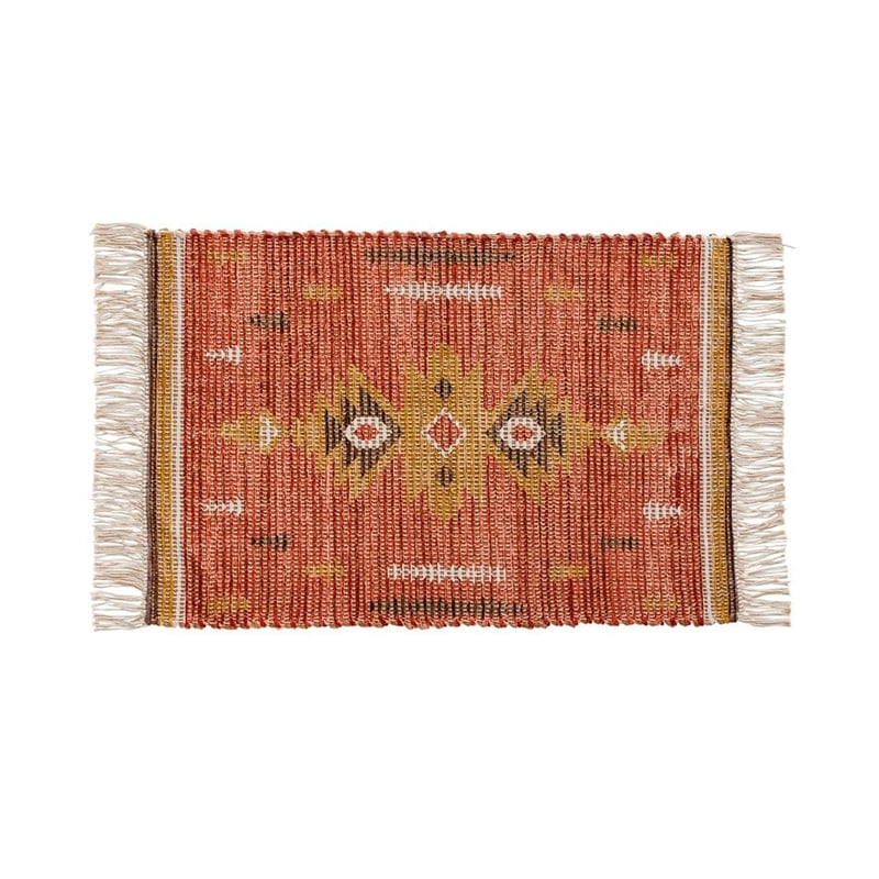Monte Aztec Rust Indoor Mat 