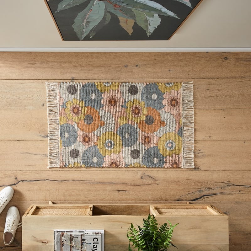 Monte Kiera Floral Indoor Mat