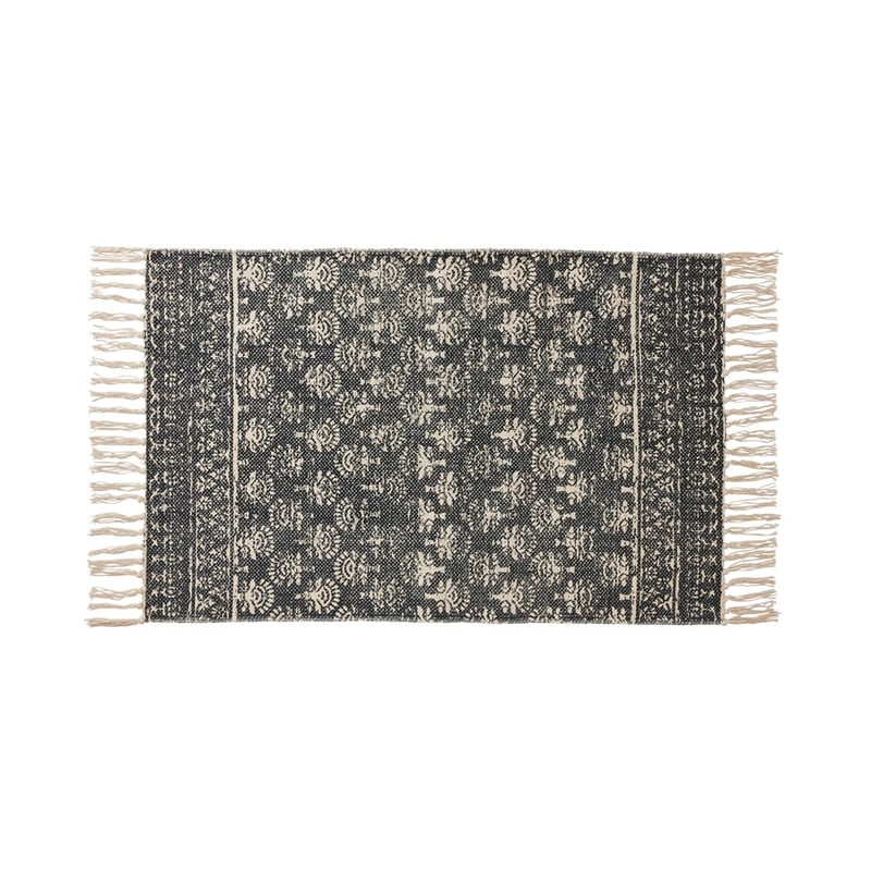Calais Slate Block Print Indoor Mat