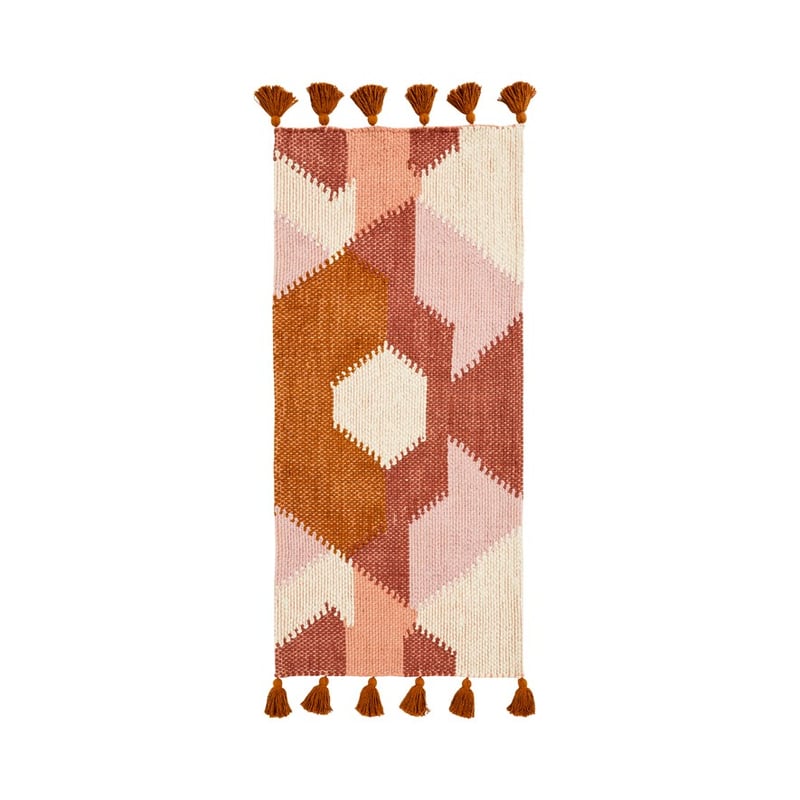 Catania Bronze & Rose Multi Rug Runner