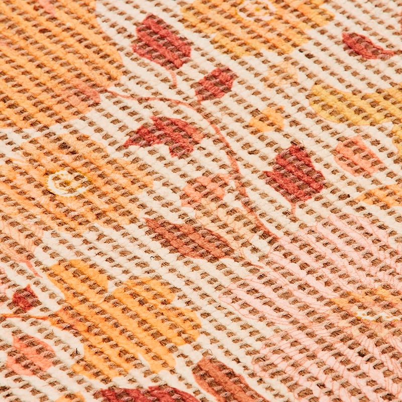 Wandering Folk Dawn Floral Indoor Mat 