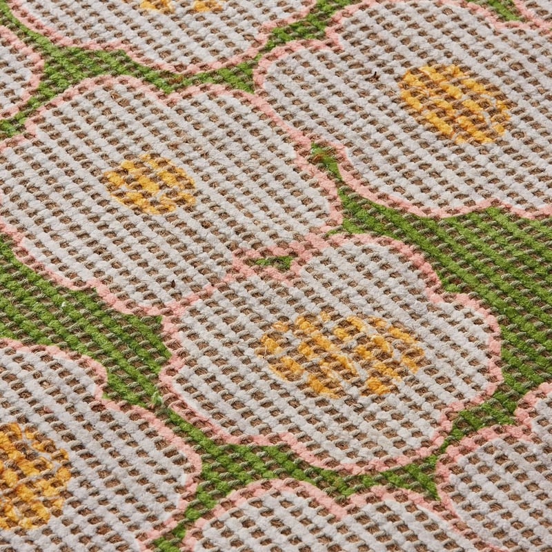 Togetherness Green Grey Rug Runner 