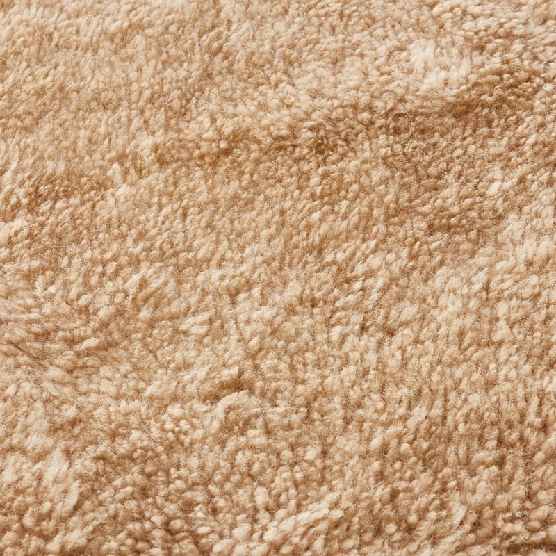 Shearling Camel Single Sheepskin